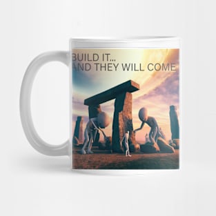 Build It And They Will Come Stonehenge Mug